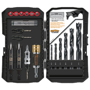 25pc Deluxe Woodworking Set