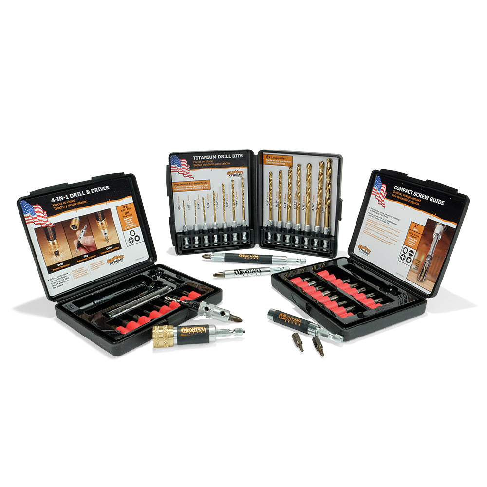54pc Drill Drive Set Montana Brand Tools Made in USA