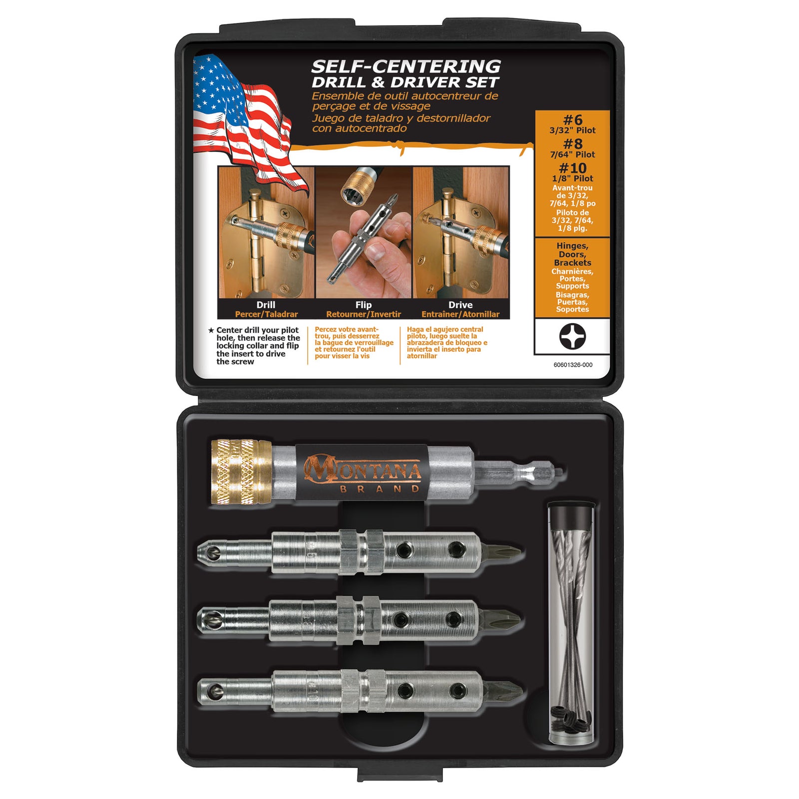 16pc Self Centering Drill & Driver Set