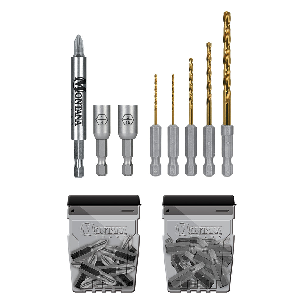 ま〜な 39pc Drill & Drive Set - Montana Brand Tools – Made in USA