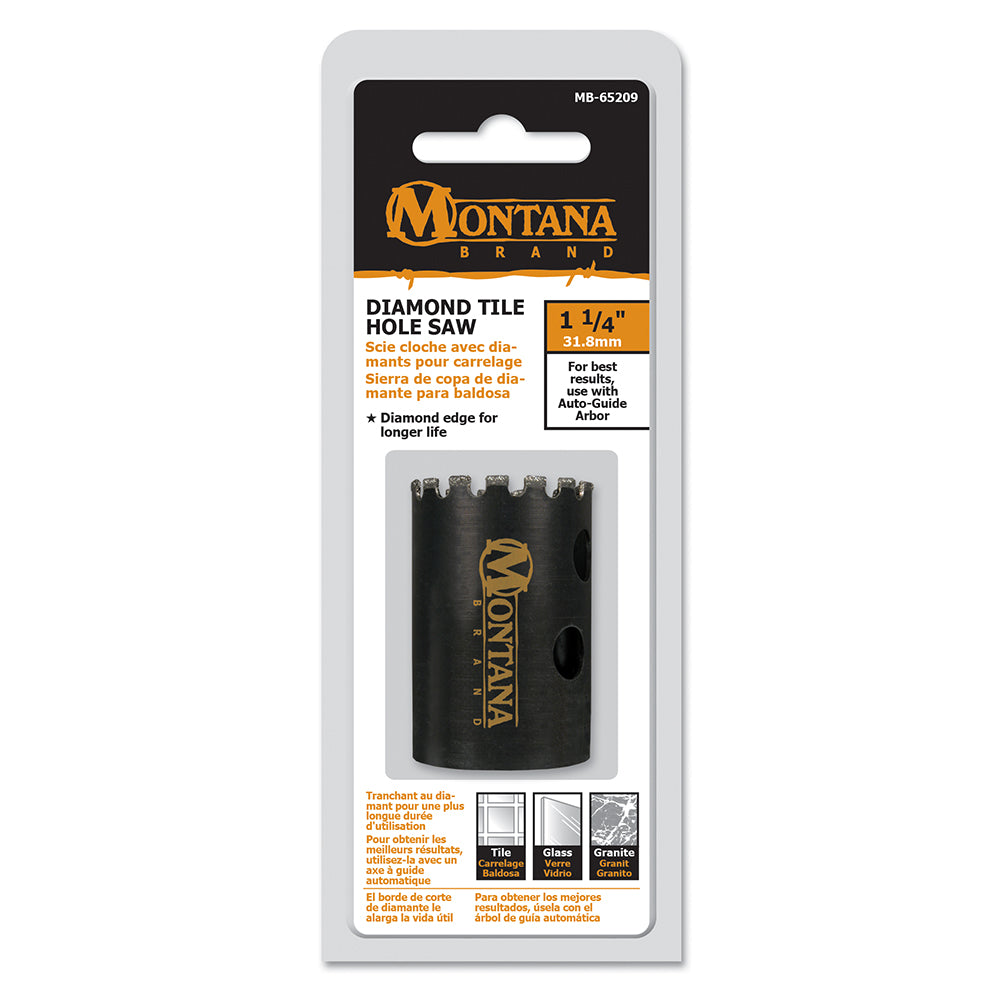 Montana Brand 1 1/4 inch Diamond Hold Saw