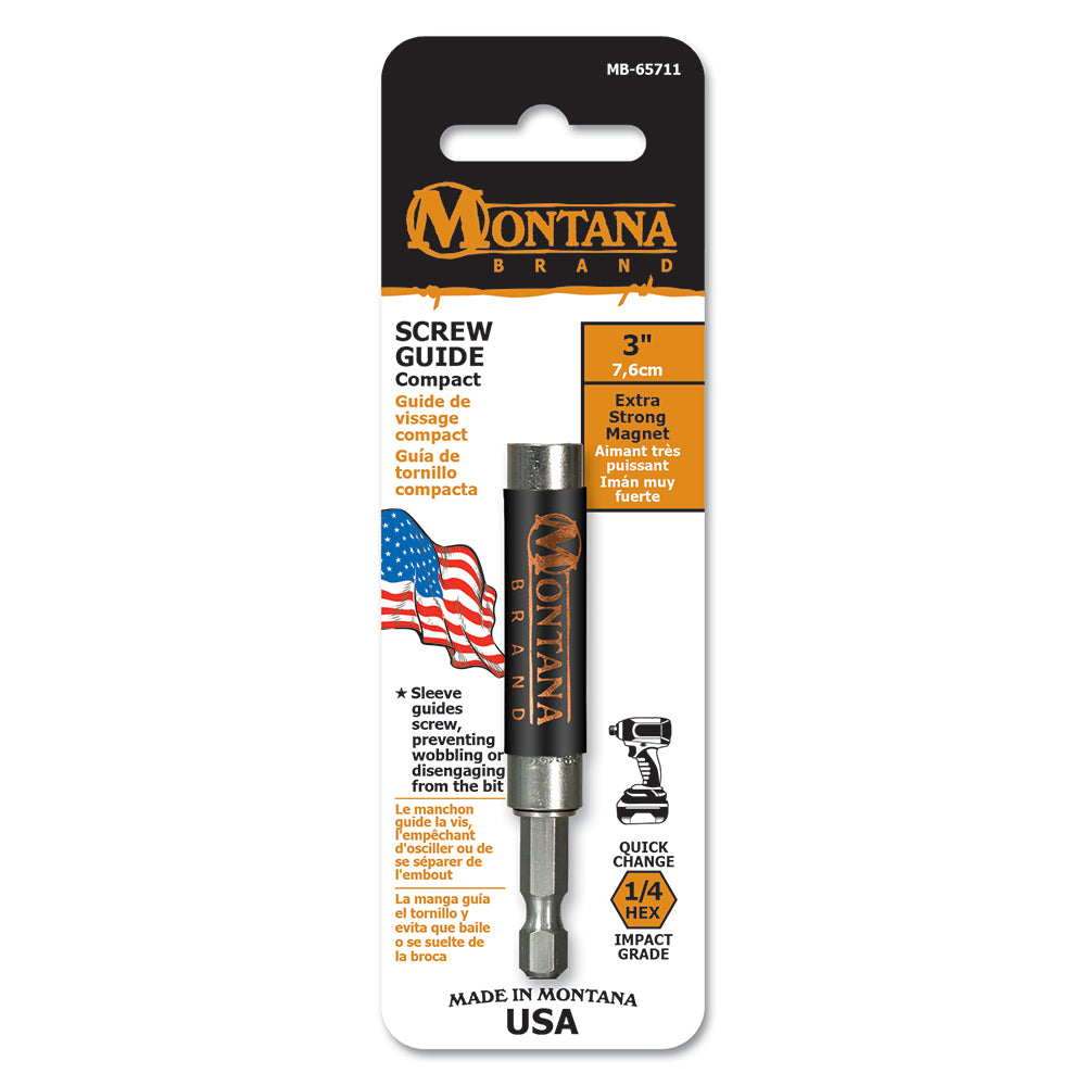 Compact Screw Guide - Montana Brand Tools – Made in USA