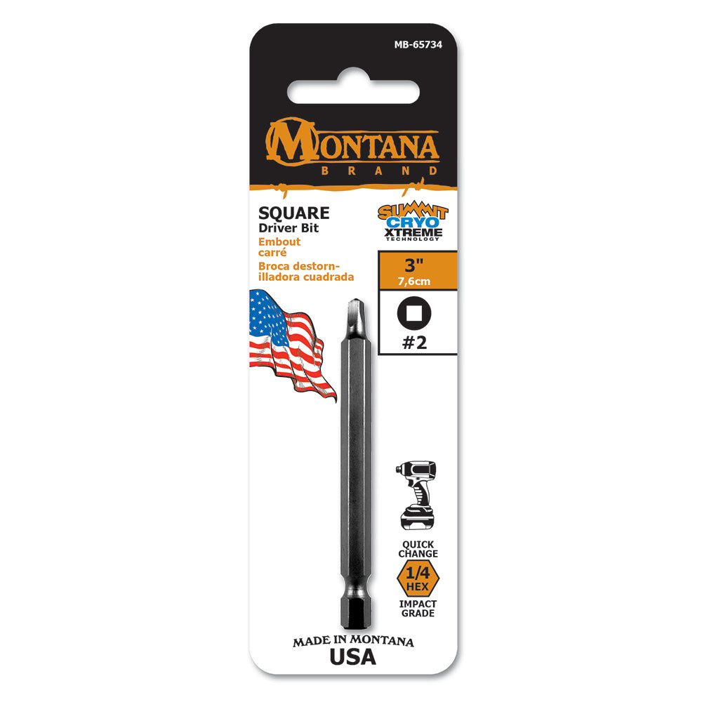 3 Inch Driver 3 inch Driver Bit - Montana Brand Tools – Made in USA