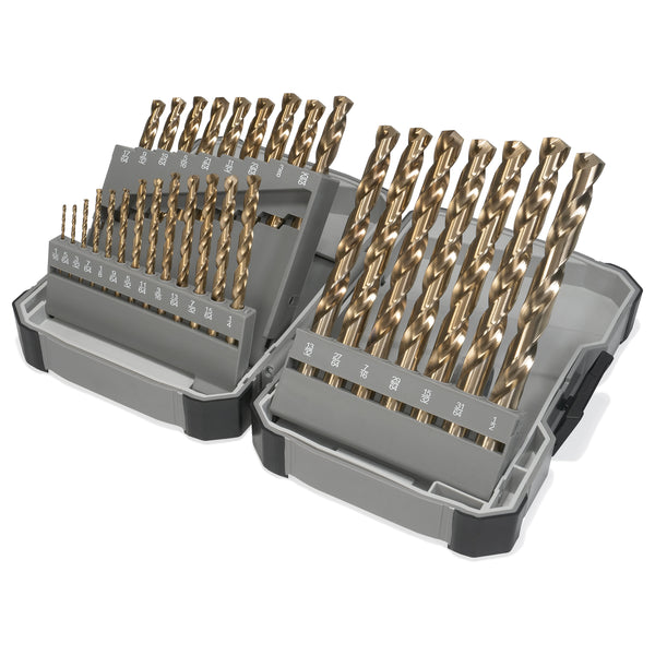 H7-CP フルコンプセット 29pc Cobalt HSS Round Shank Set - Montana Brand Tools – Made in USA