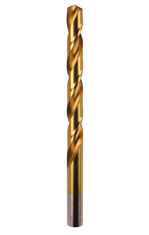 Titanium Coated Round Shank Drill Bits